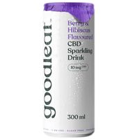 Goodleaf CBD Infused Sparkling Water - Berry & Hibiscus